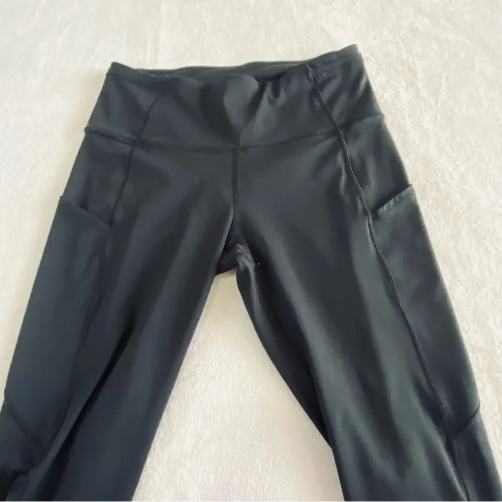 LULULEMON FAST & FREE CROP II NULUX 19” - Picture 4 of 8